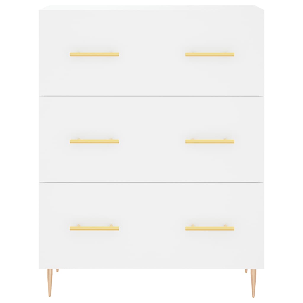 vidaXL Highboard White 69.5x34x180 cm Engineered Wood