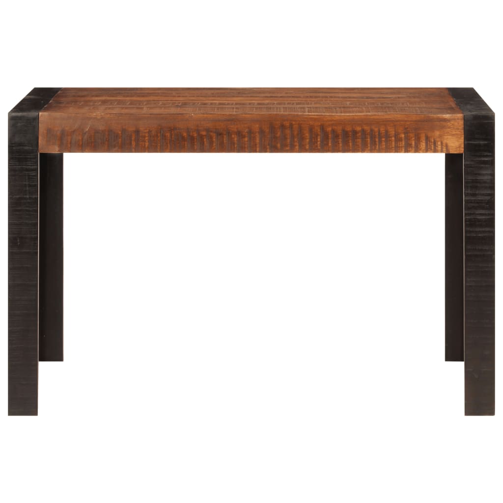 vidaXL Dining Table Honey Brown 120x60x76 cm Solid Wood Mango