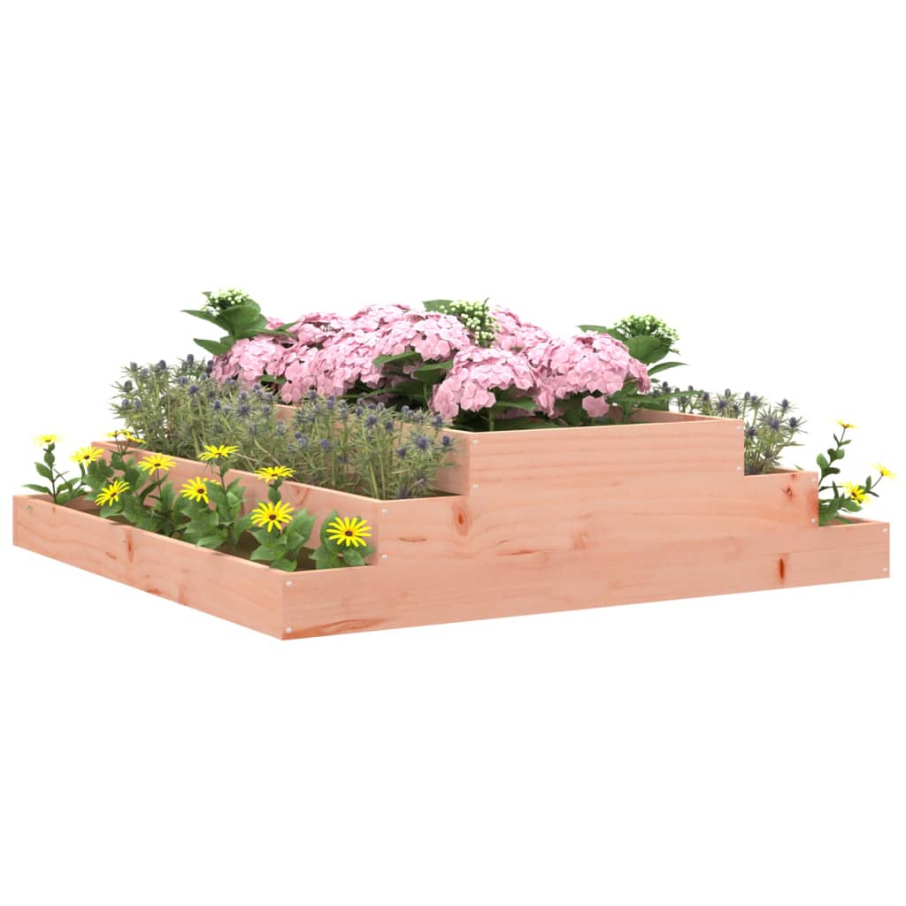 vidaXL Planter 110x110x27 cm Solid Wood Douglas