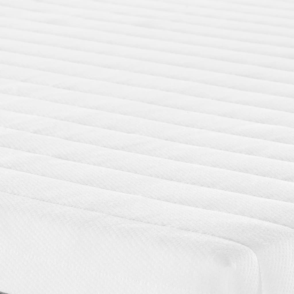 vidaXL Foam Mattress Medium Soft 160x200 cm