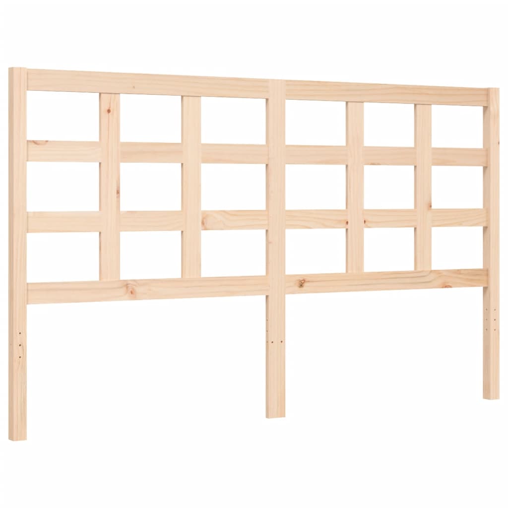 vidaXL Bed Frame without Mattress 160x200 cm Solid Wood Pine