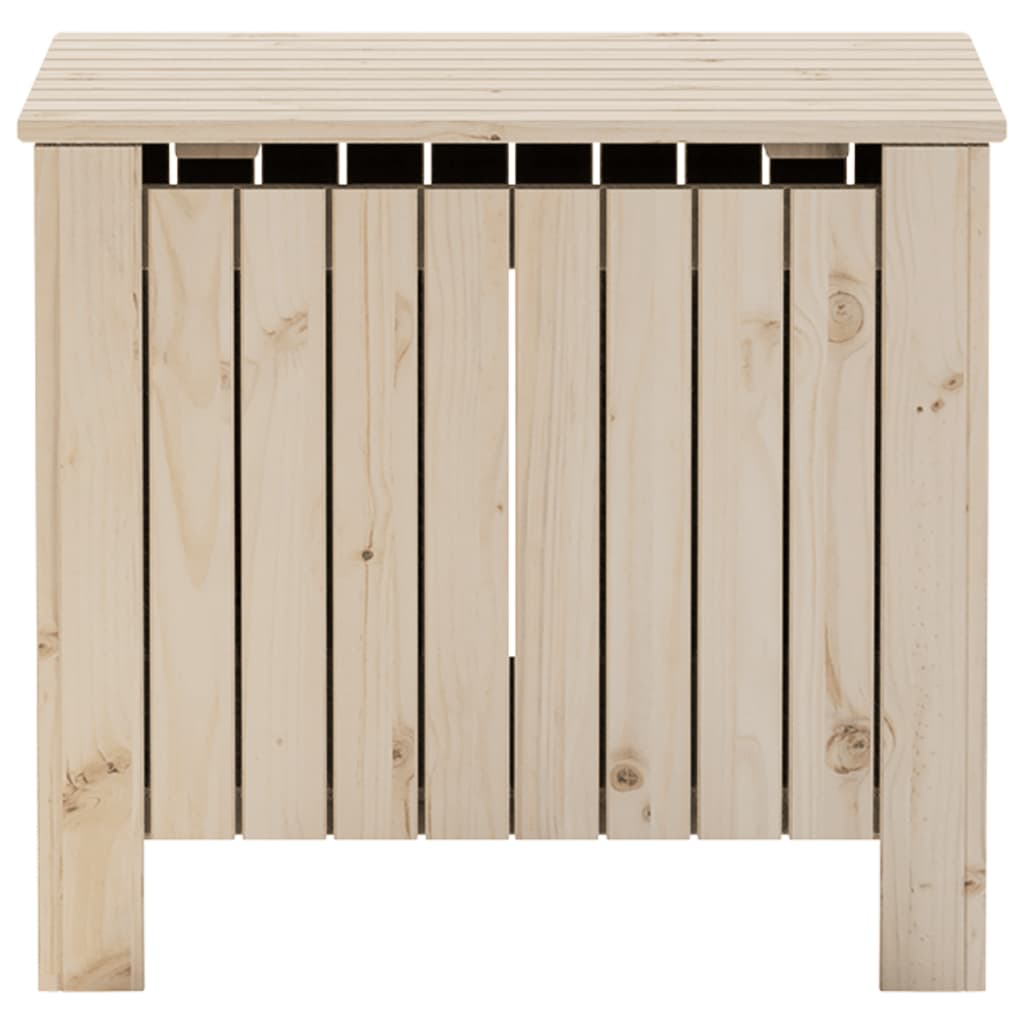 vidaXL Storage Box with Lid RANA 60x49x54 cm Solid Wood Pine