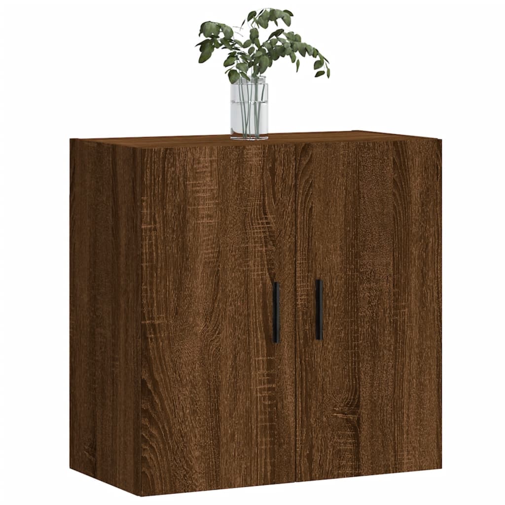 vidaXL Wall Cabinet Brown Oak 60x31x60 cm Engineered Wood