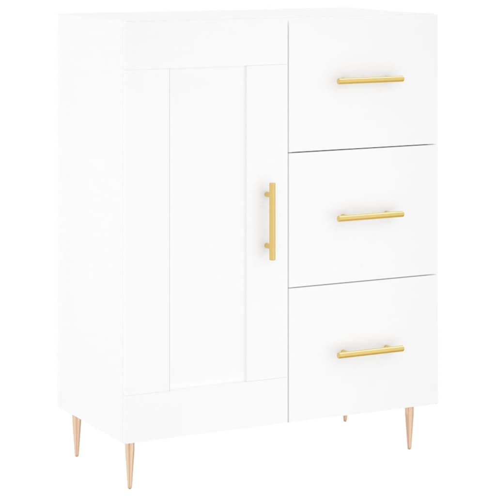 vidaXL Highboard White 69.5x34x180 cm Engineered Wood