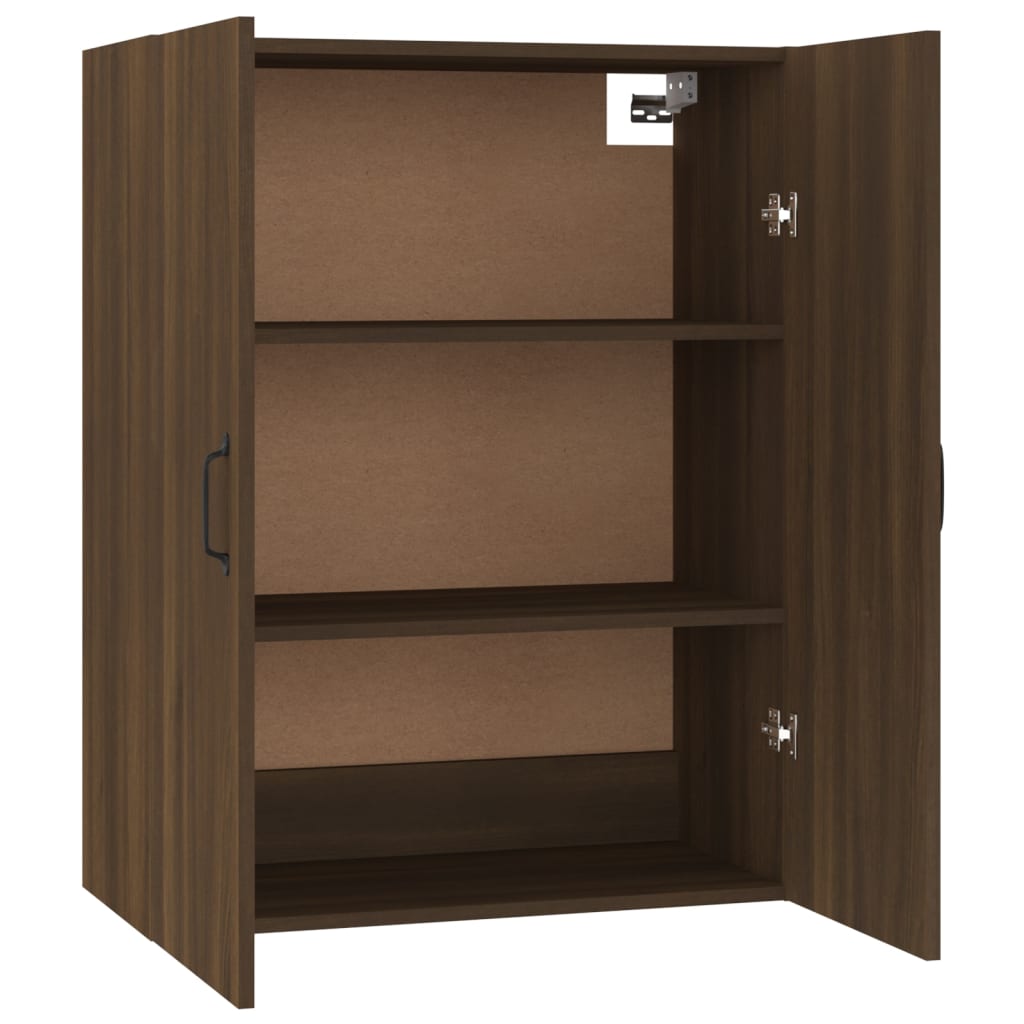 vidaXL Hanging Cabinet Brown Oak 69,5x34x90 cm Engineered Wood