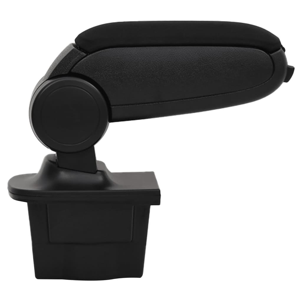 vidaXL Car Armrest Black 16x32x(35-50.5) cm ABS