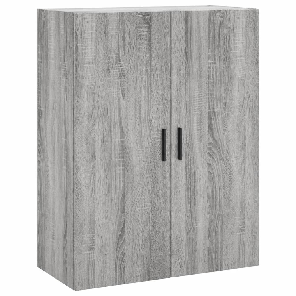 vidaXL Highboard Grey Sonoma 69.5x34x180 cm Engineered Wood