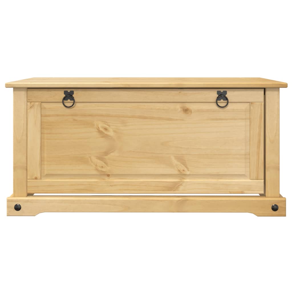 vidaXL Shoe Cabinet Corona 99x32x47 cm Solid Wood Pine