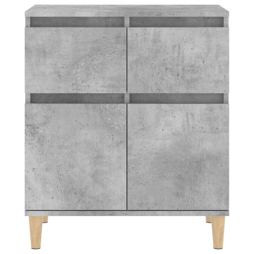 vidaXL Sideboard Concrete Grey 60x35x70 cm Engineered Wood