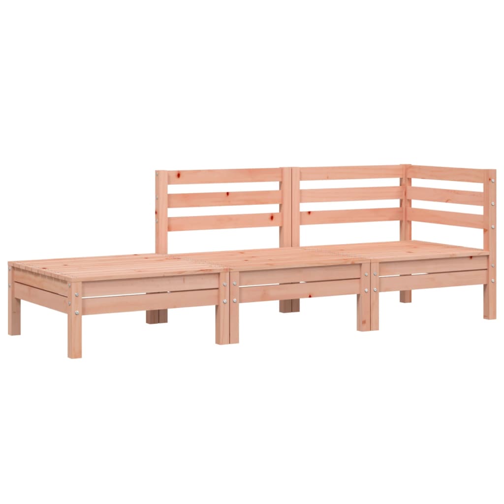 vidaXL Garden Sofa 3-Seater Solid Wood Douglas