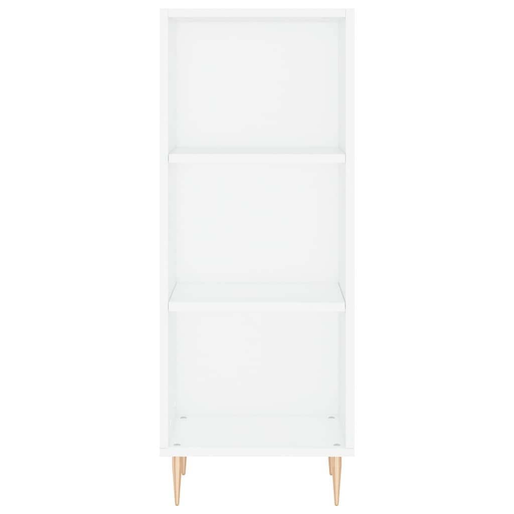 vidaXL Highboard White 34.5x32.5x180 cm Engineered Wood