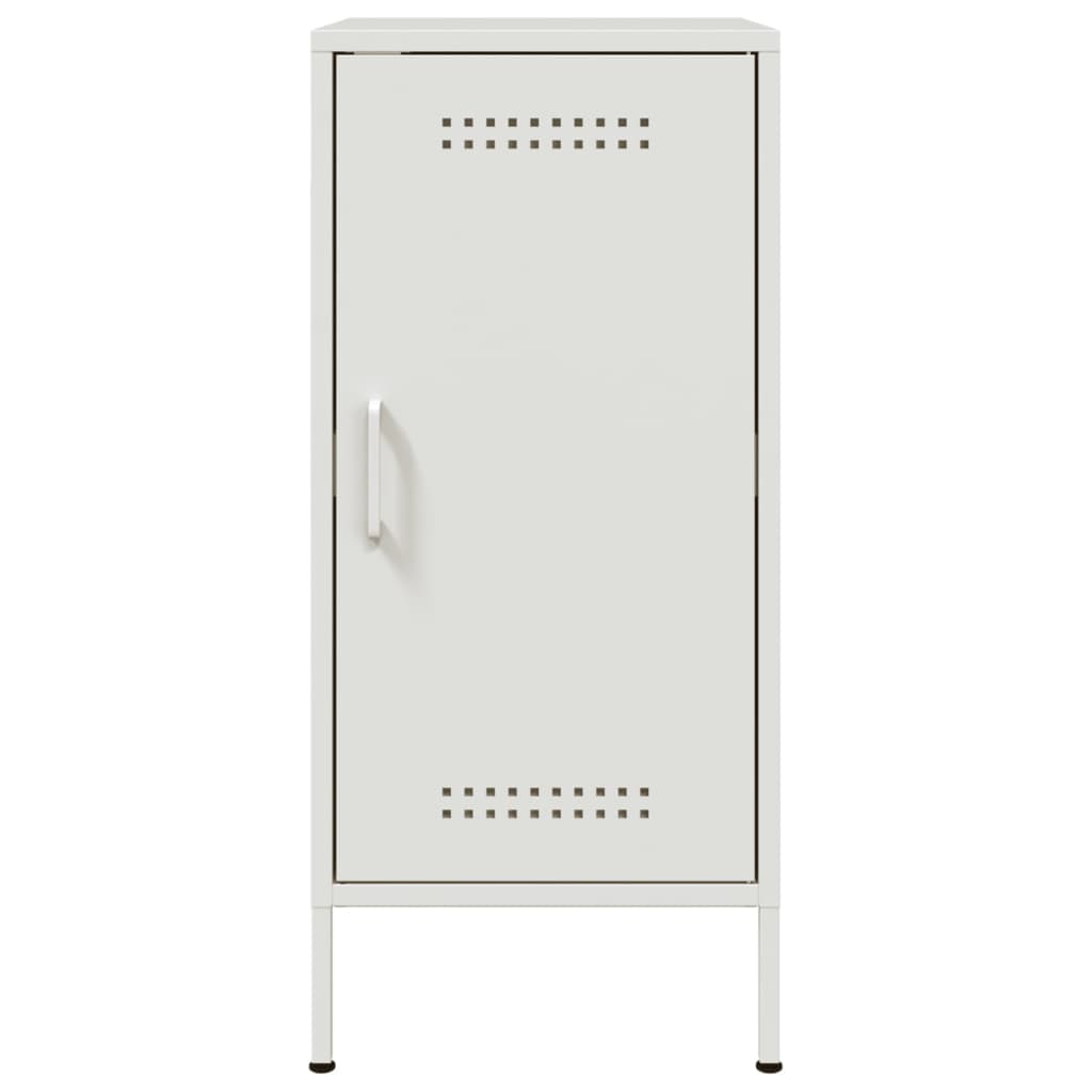 vidaXL Sideboard White 36x39x79 cm Steel