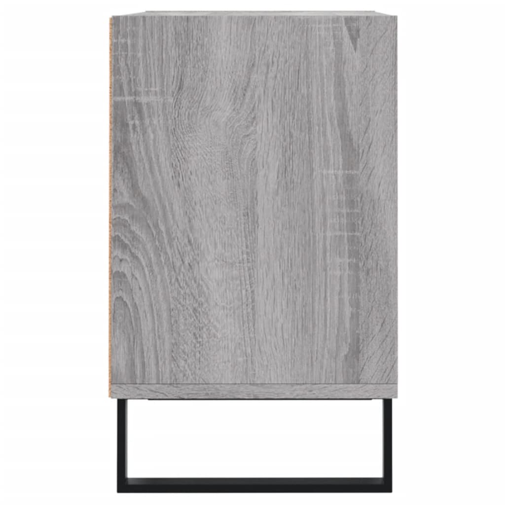 vidaXL TV Cabinet Grey Sonoma 69.5x30x50 cm Engineered Wood