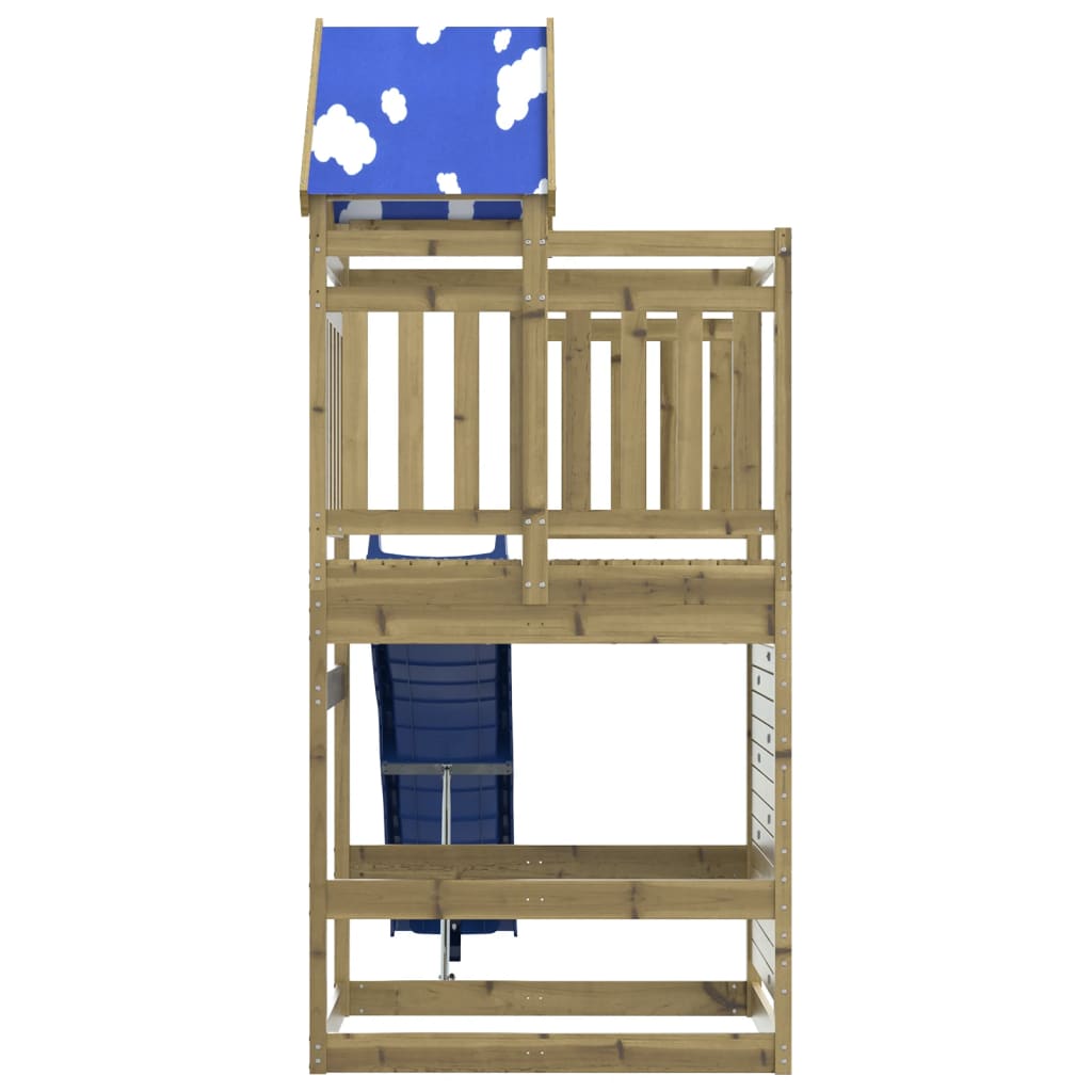 vidaXL Outdoor Playset Impregnated Wood Pine