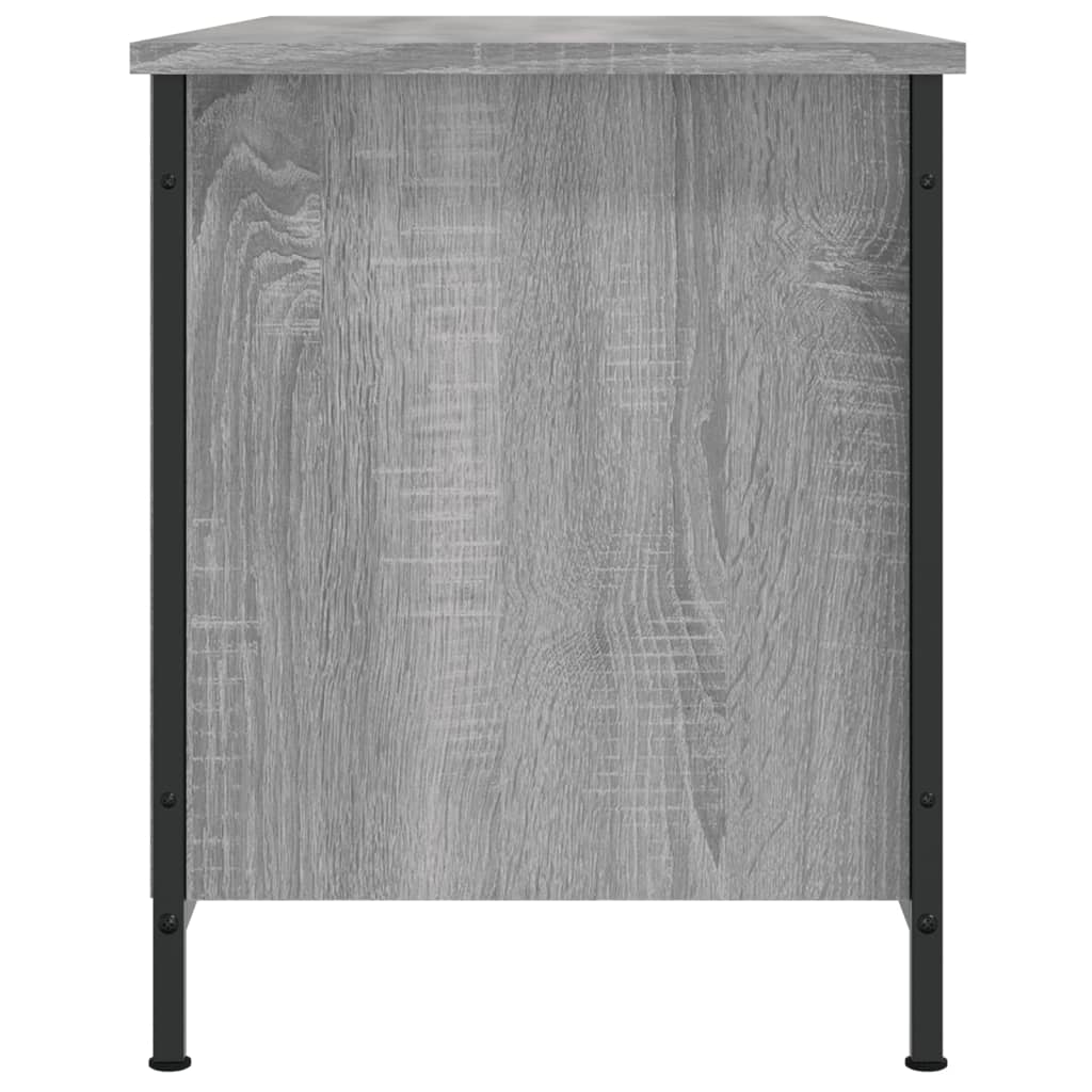 vidaXL TV Cabinet Grey Sonoma 100x40x50 cm Engineered Wood