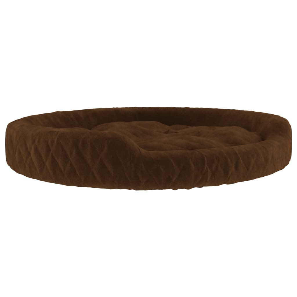 vidaXL Dog Bed Brown 110x90x23 cm Plush