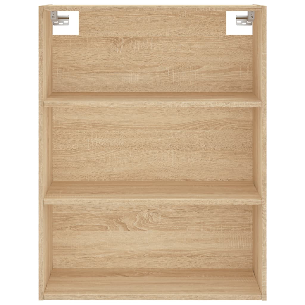 vidaXL Highboard Sonoma Oak 69.5x34x180 cm Engineered Wood