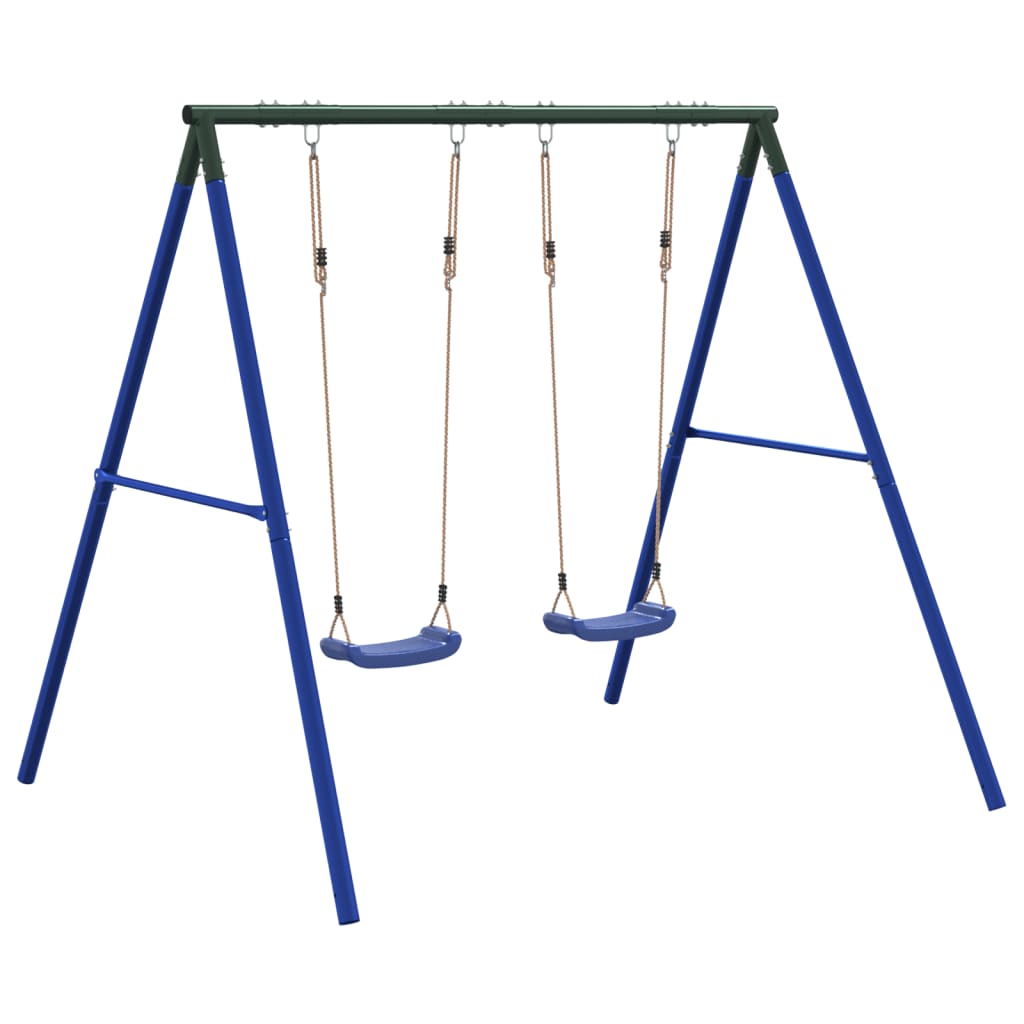 vidaXL Outdoor Swing Set with 2 Swings