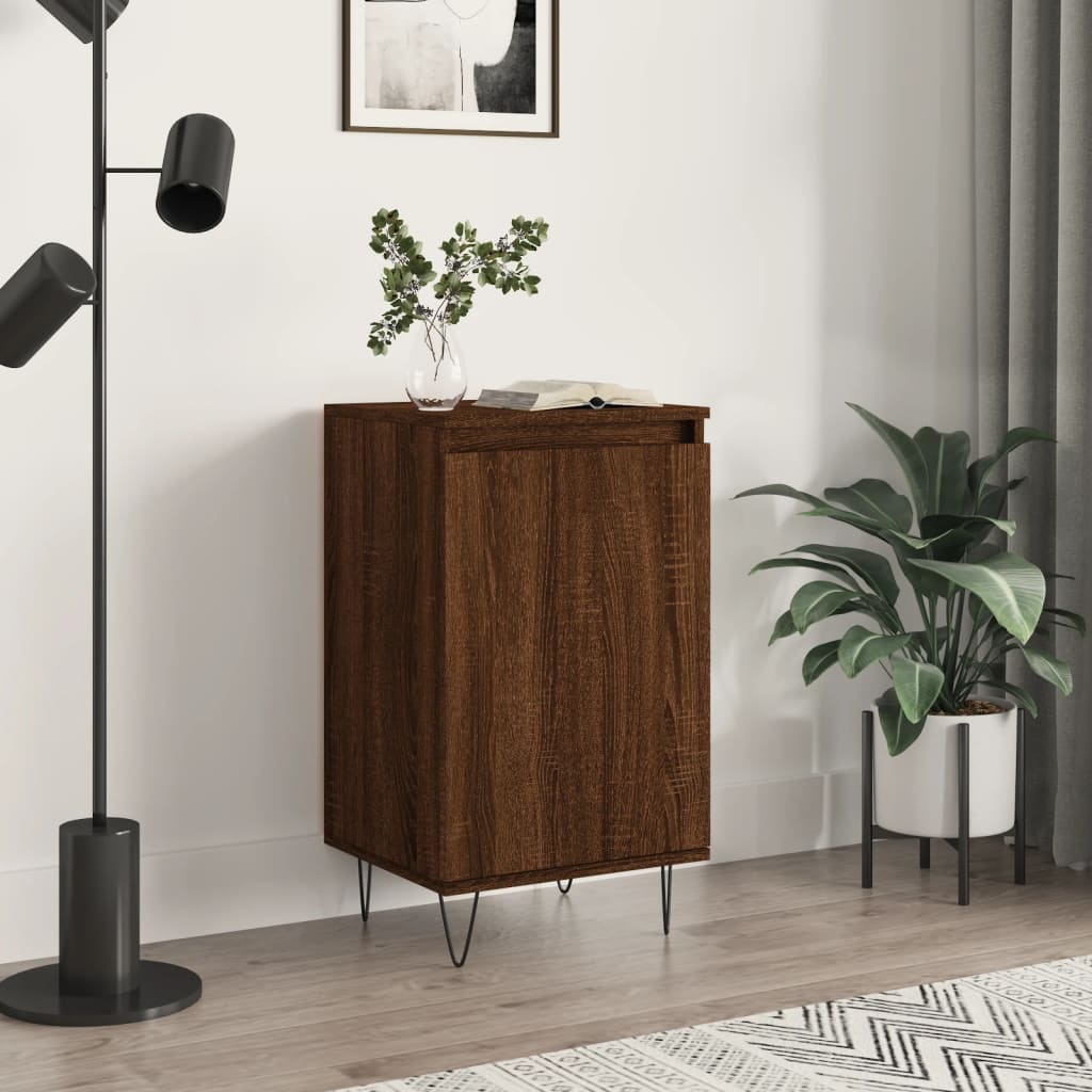 vidaXL Sideboard Brown Oak 40x35x70 cm Engineered Wood