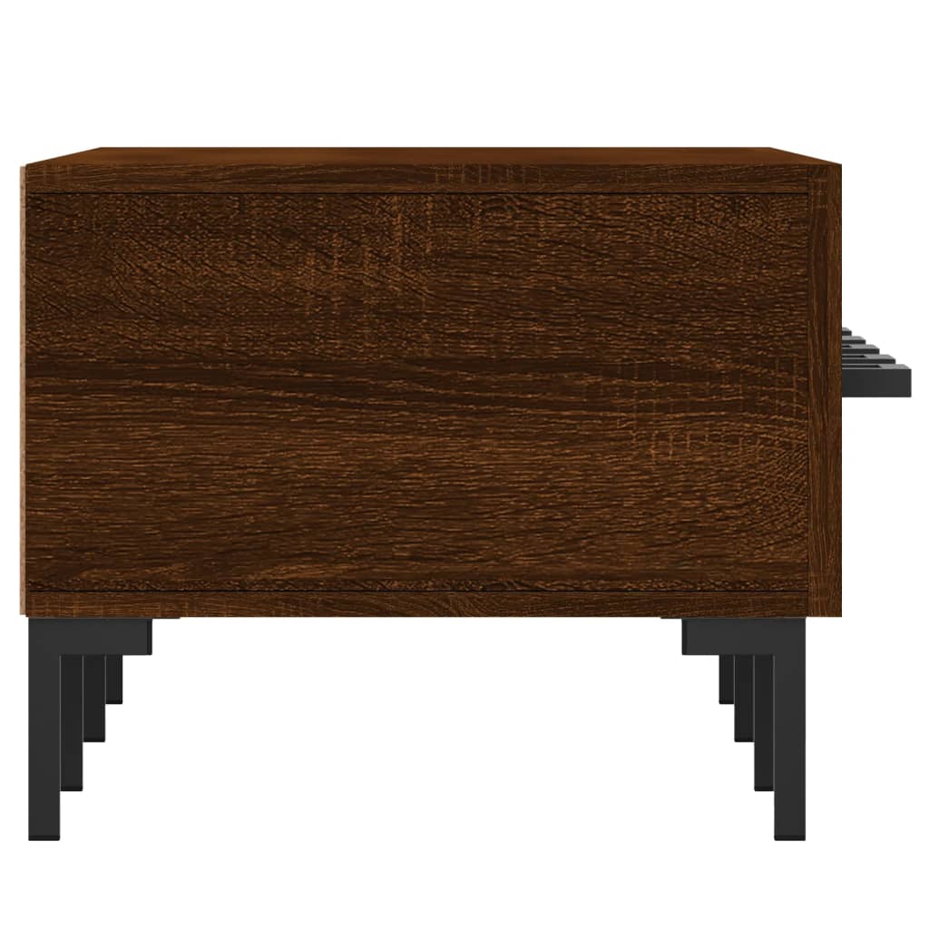 vidaXL TV Cabinet Brown Oak 150x36x30 cm Engineered Wood