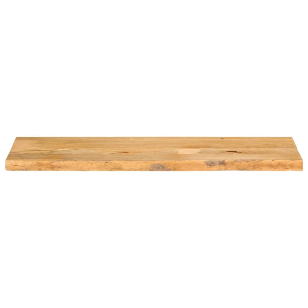 vidaXL Table Top Live Edge 120x40x3.8 cm Solid Wood Mango