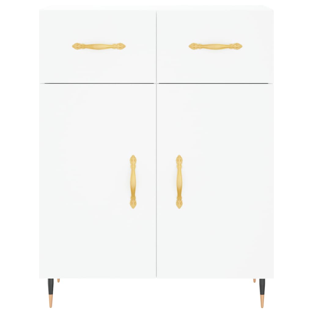 vidaXL Highboard White 69.5x34x180 cm Engineered Wood