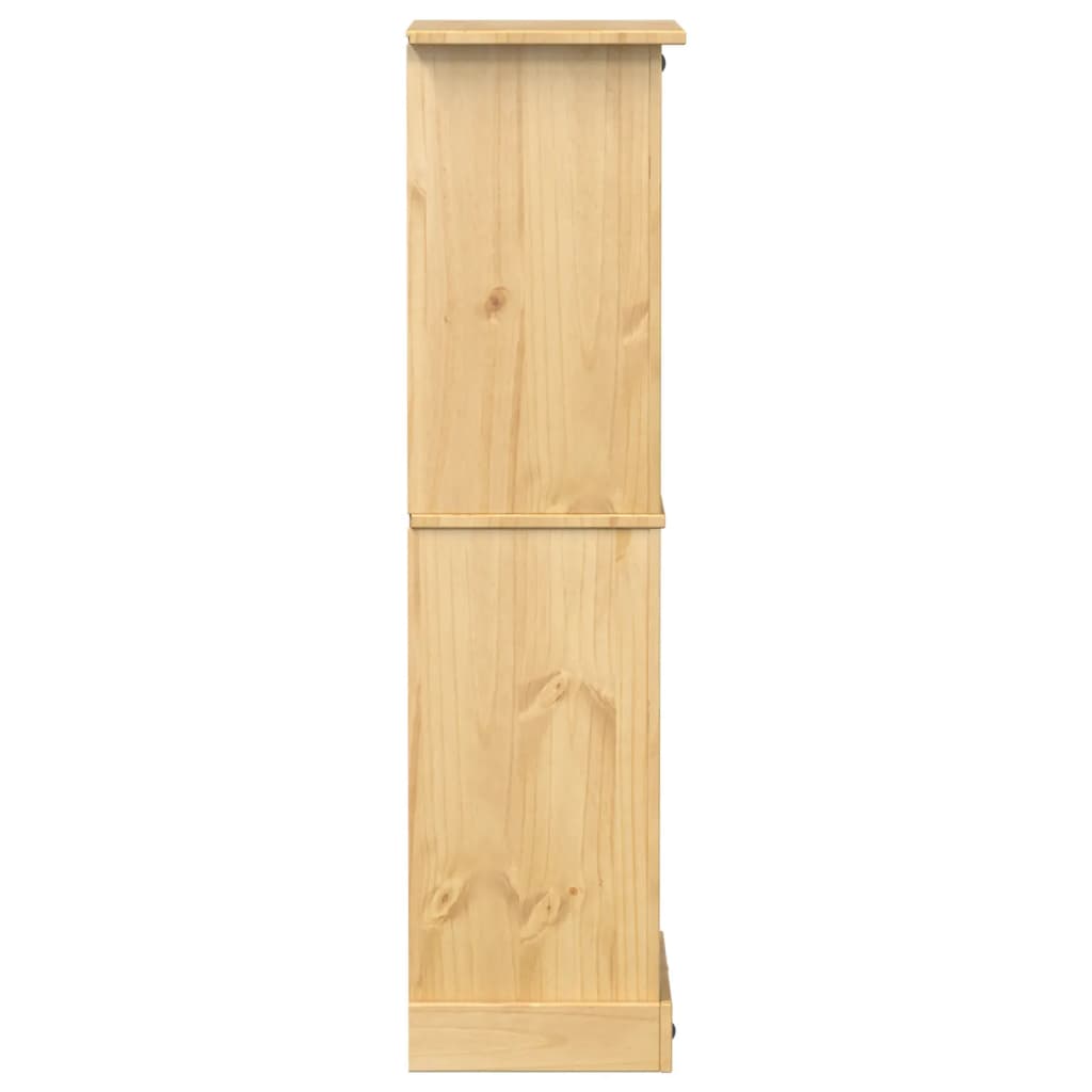 vidaXL Wine Rack Corona 56x35x120 cm Solid Wood Pine