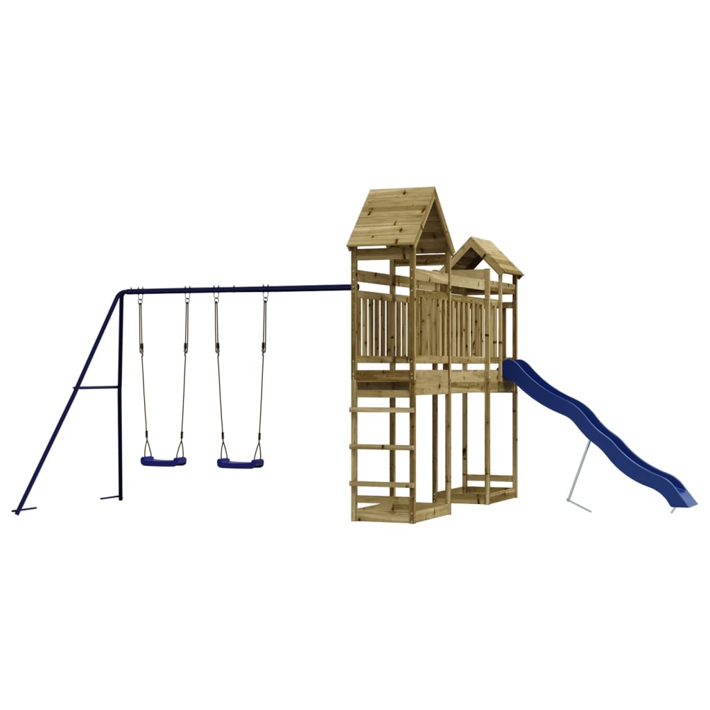 vidaXL Outdoor Playset Impregnated Wood Pine