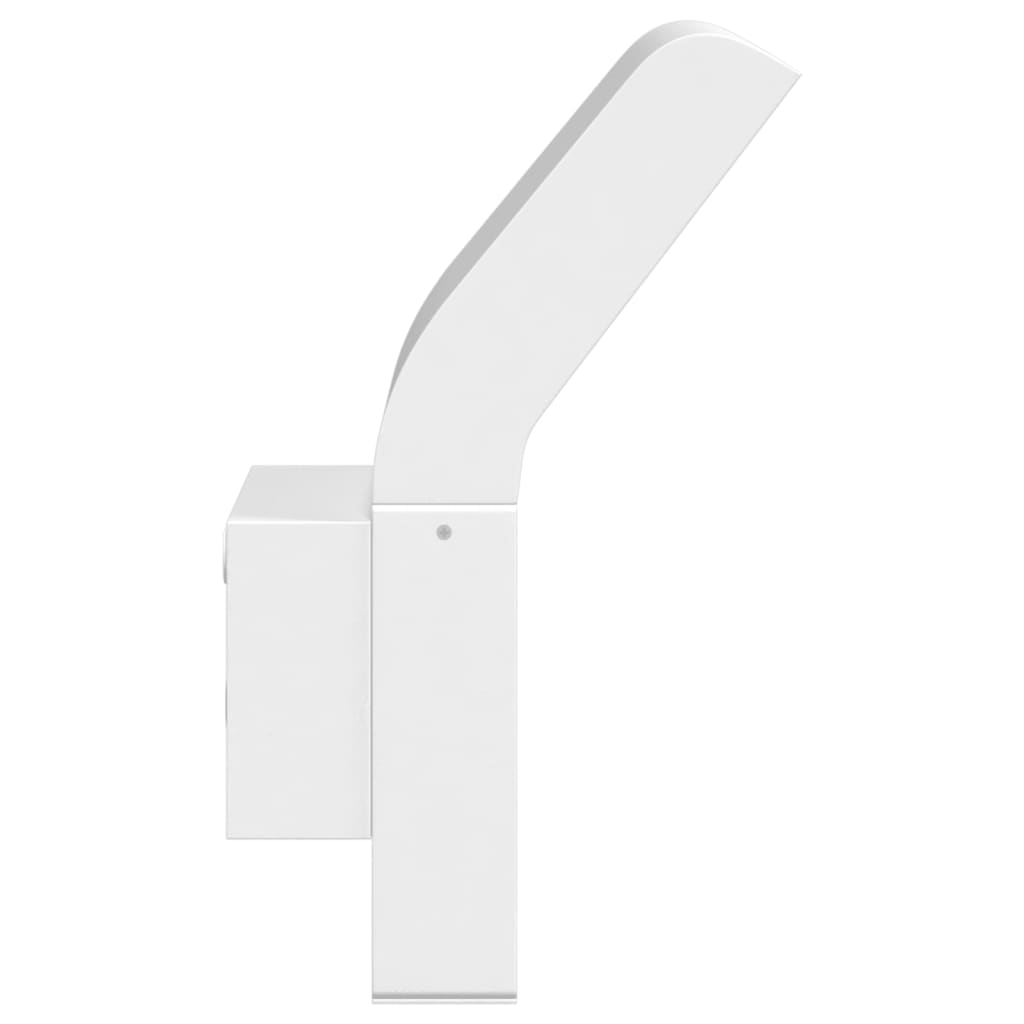 vidaXL Outdoor LED Wall Light White Die-cast Aluminium