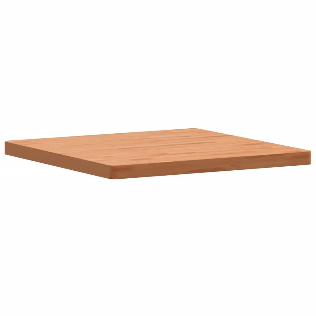 vidaXL Table Top 70x70x4 cm Square Solid Wood Beech