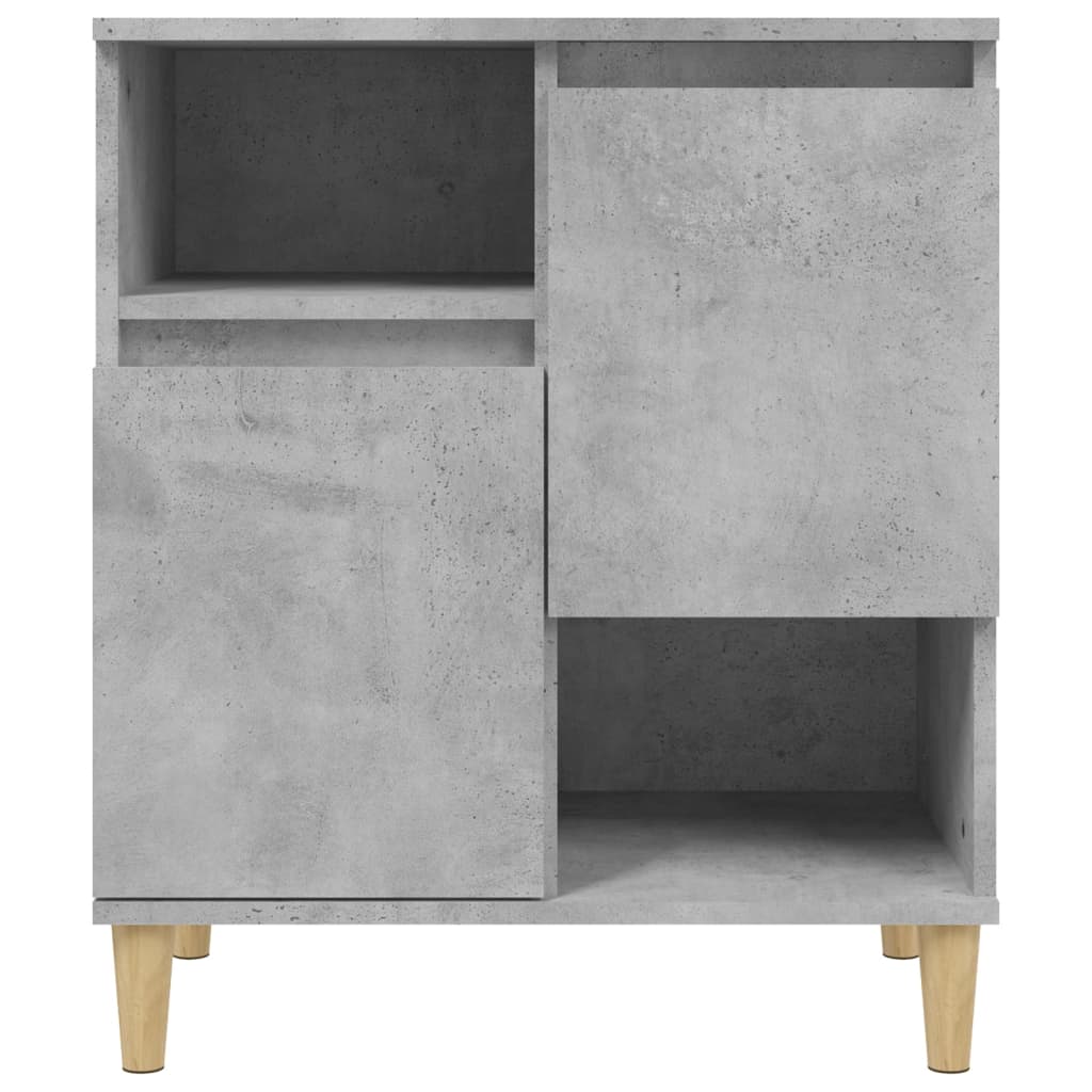 vidaXL Sideboard Concrete Grey 60x35x70 cm Engineered Wood