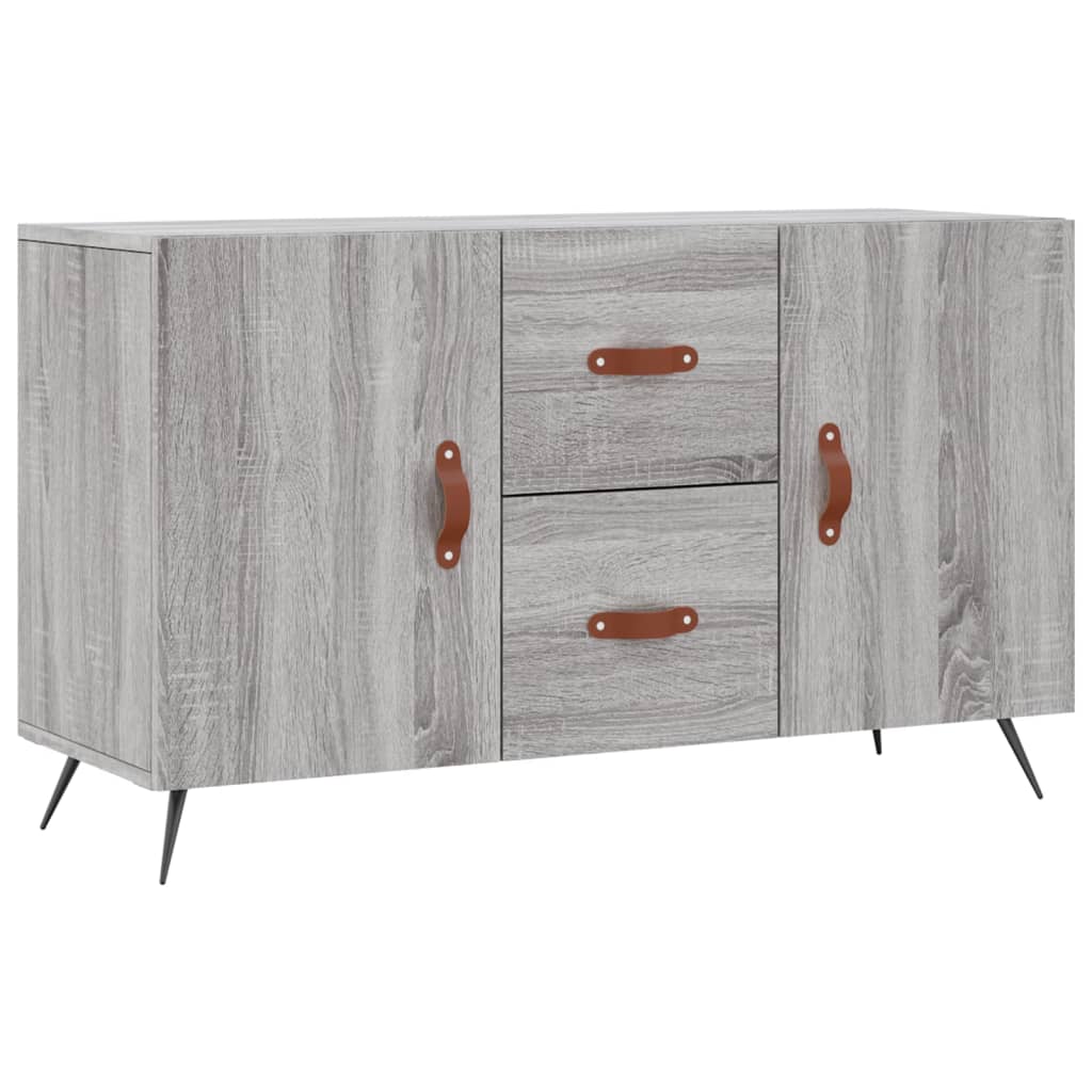 vidaXL Sideboard Grey Sonoma 100x36x60 cm Engineered Wood