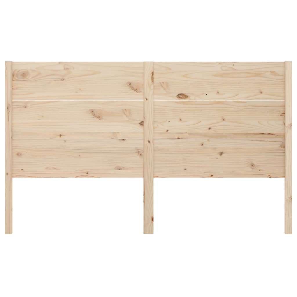 vidaXL Headboard 186x4x100 cm Solid Wood Pine