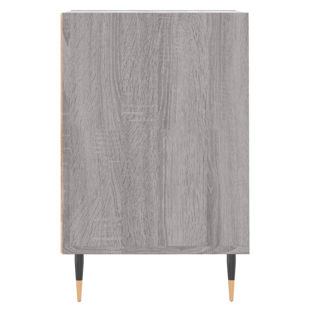 vidaXL TV Cabinet Grey Sonoma 160x35x55 cm Engineered Wood