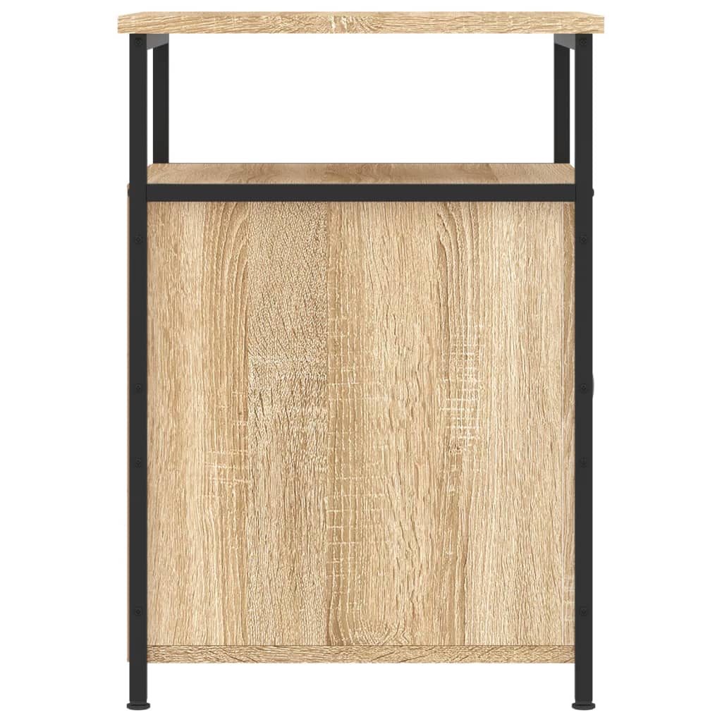 vidaXL Bedside Cabinet Sonoma Oak 40x42x60 cm Engineered Wood