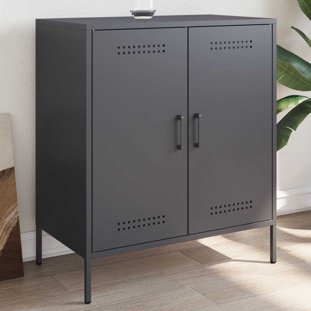 vidaXL Sideboard Anthracite 68x39x79 cm Steel