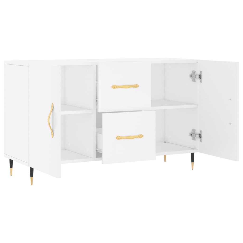 vidaXL Sideboard White 100x36x60 cm Engineered Wood