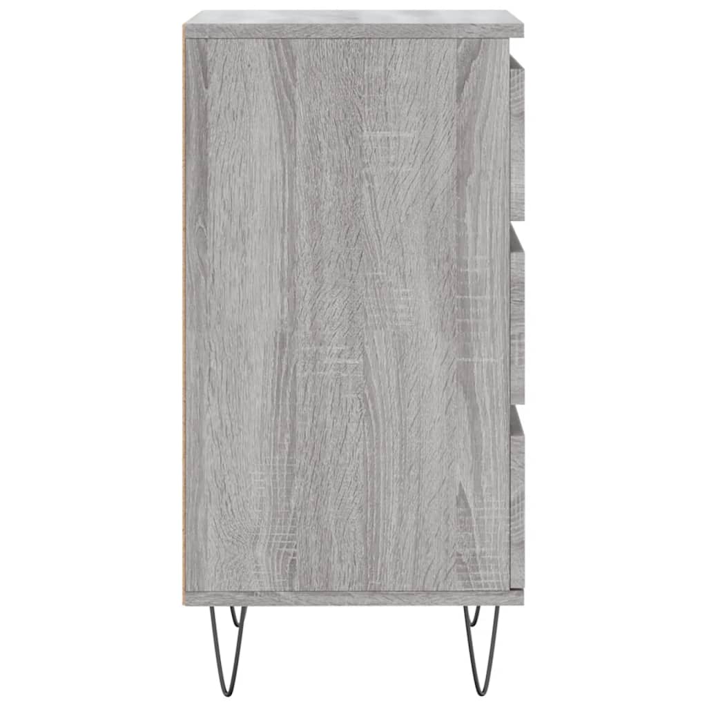 vidaXL Sideboard Grey Sonoma 40x35x70 cm Engineered Wood