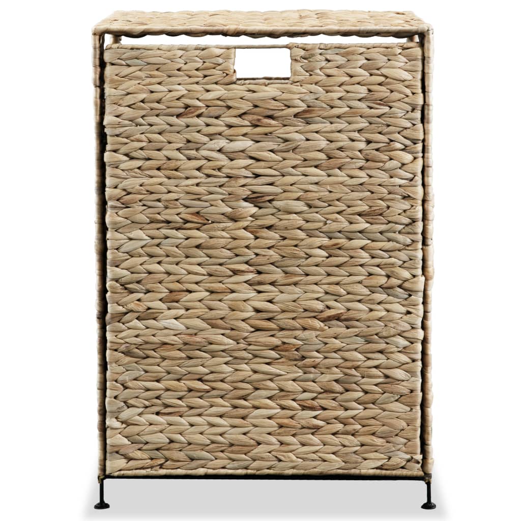 vidaXL Laundry Basket 44x34x64 cm Water Hyacinth