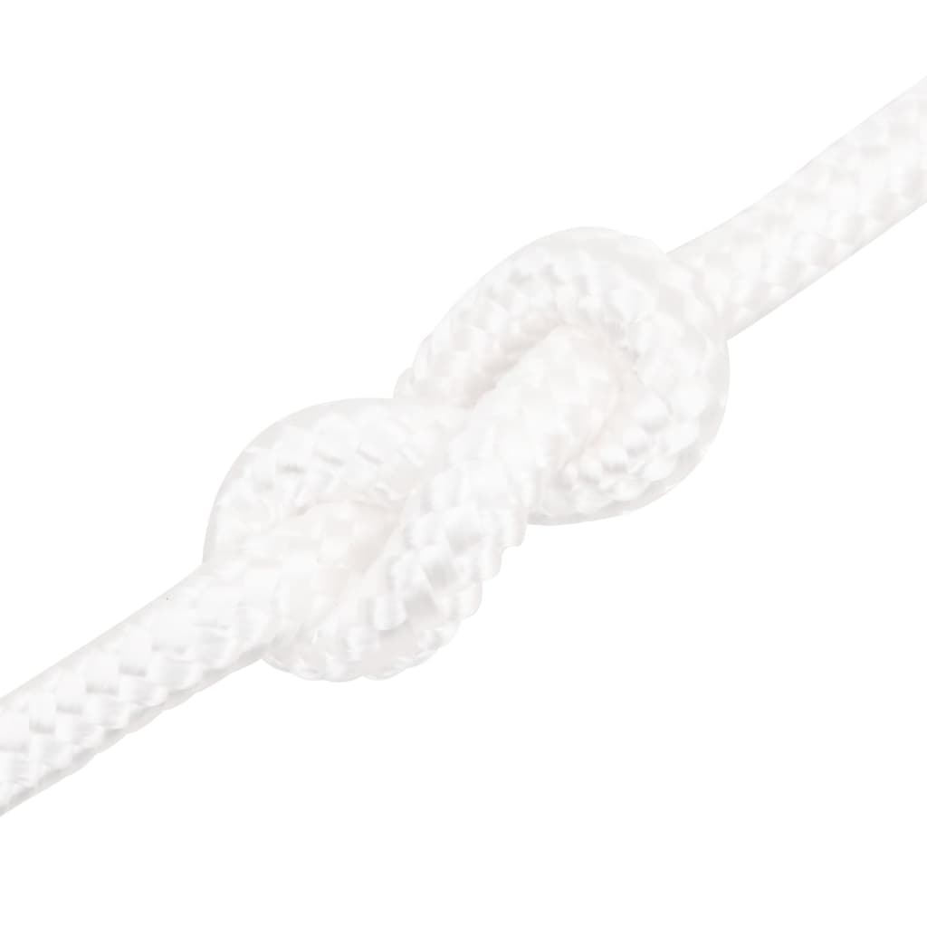 vidaXL Boat Rope Full White 16 mm 250 m Polypropylene