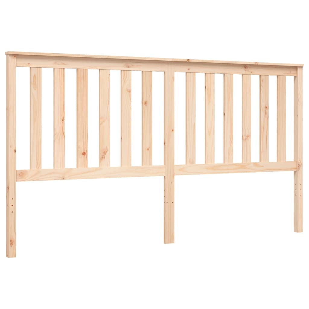 vidaXL Bed Frame without Mattress Super King Size Solid Wood