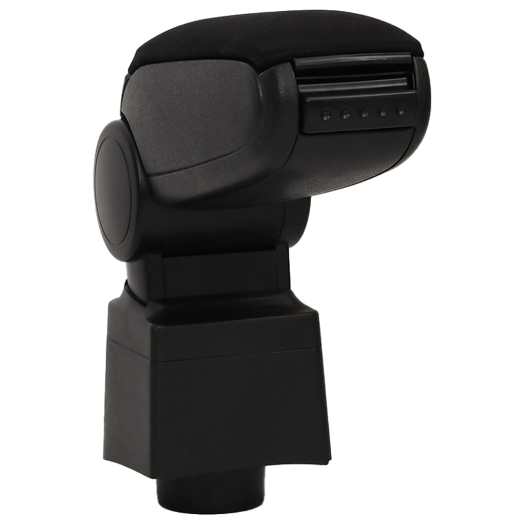 vidaXL Car Armrest Black 12x34x(35-47) cm ABS