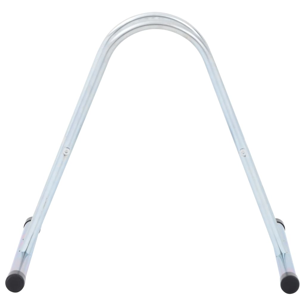 vidaXL Bicycle Stand for 1 Bike Floor Freestanding Galvanised Steel