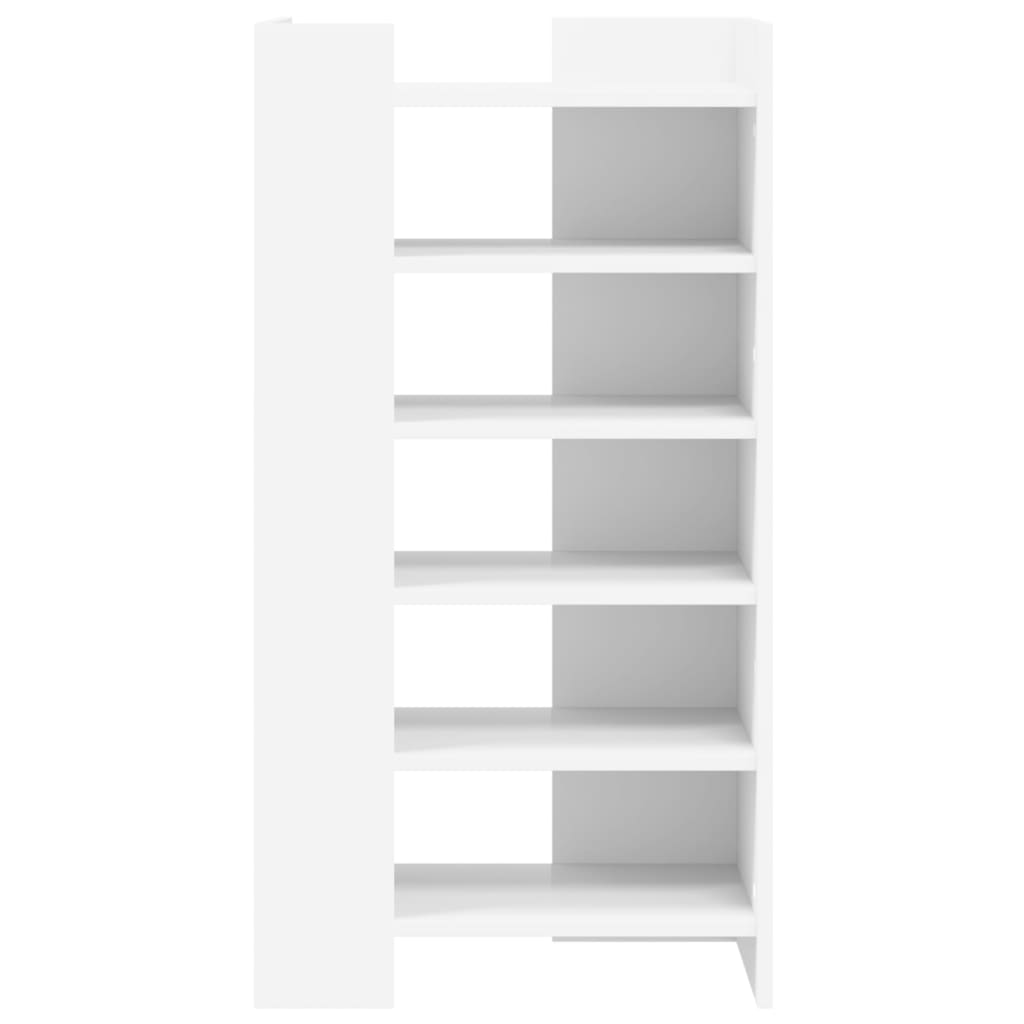 vidaXL Shoe Cabinet White 52x37.5x100 cm Engineered Wood