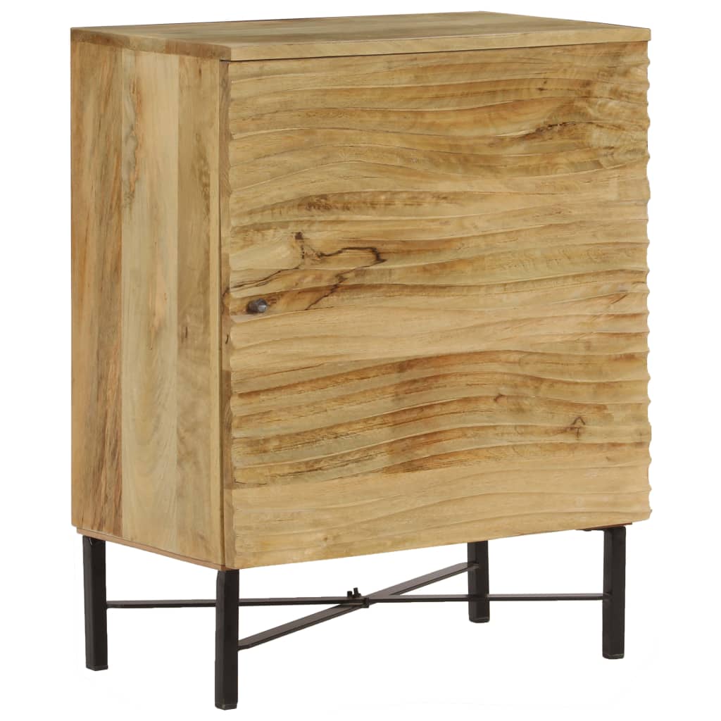 vidaXL Sideboard Solid Mango Wood 60x35x75 cm