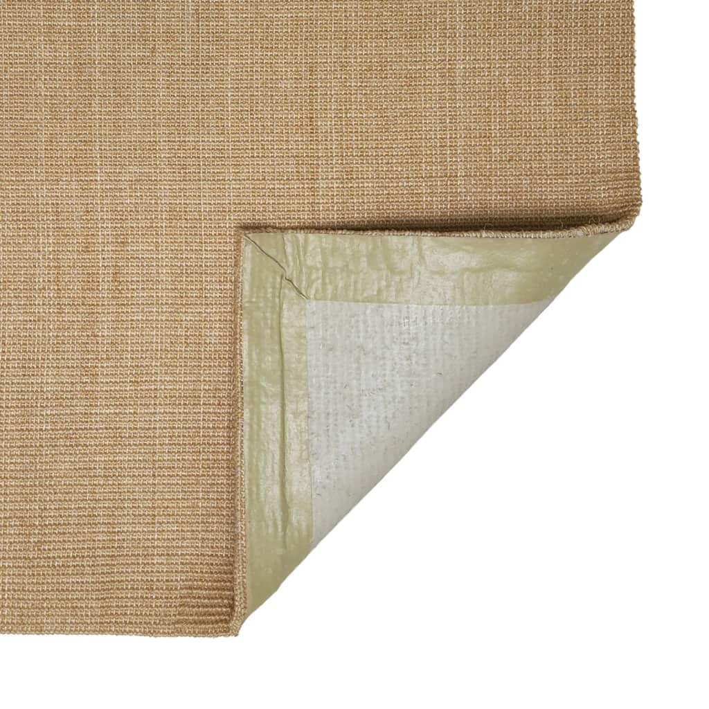 vidaXL Sisal Rug for Scratching Post 66x100 cm