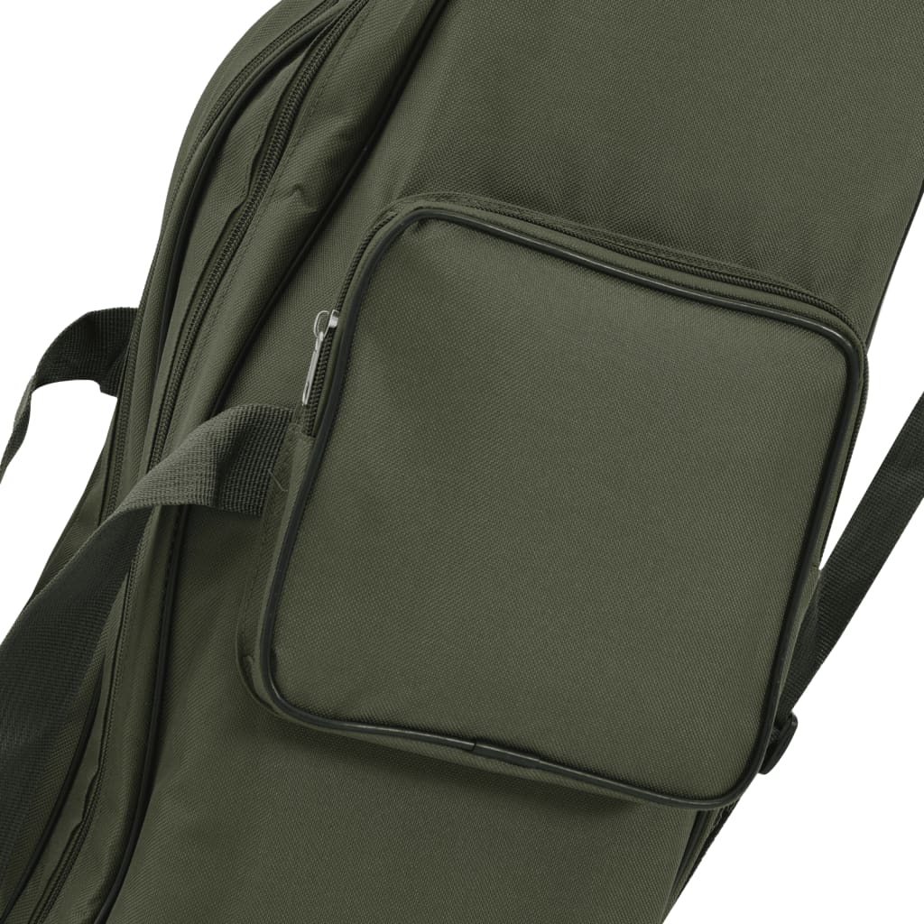 vidaXL Fishing Rod Bag Dark Green 160 cm Oxford Fabric