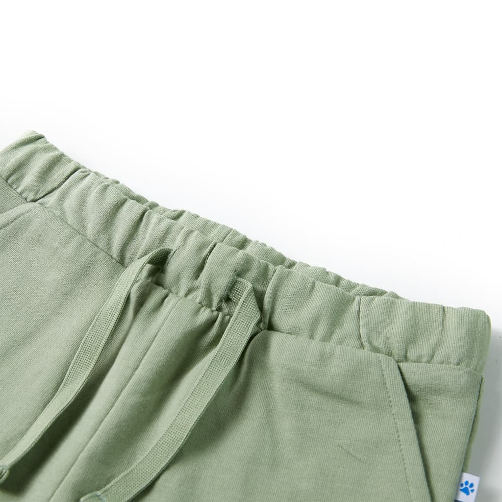 Kids' Shorts with Drawstring Light Khaki 104