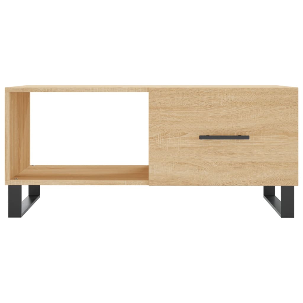 vidaXL Coffee Table Sonoma Oak 90x50x40 cm Engineered Wood