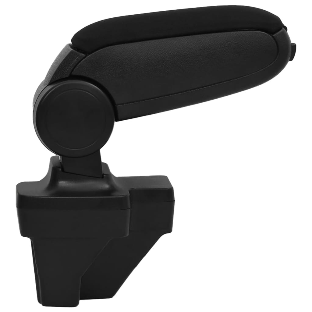 vidaXL Car Armrest Black 15x35x(33-49.5) cm ABS